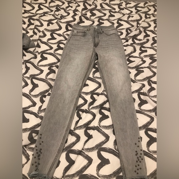 Grey pants, size 4 Naf Naf brand - Picture 2 of 4